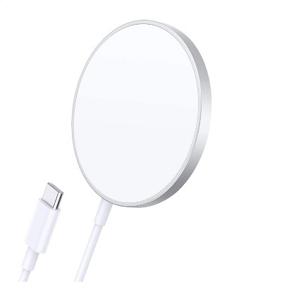 Choetech Magnetic Wireless Charger Compatible with Magsafe Charger Fast Wireless Charging Pad for iPhone 12/12 mini/12 Pro/12 Pro Max/ AirPods Pro 2 with 5ft Cable - T517F