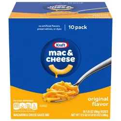 Kraft Blue Box Mac and Cheese - 10pk / 72.5oz