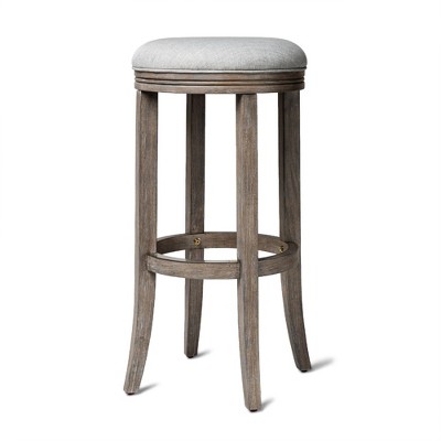 Maven Lane Eva Round Backless Swivel Kitchen Stool