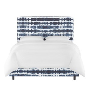 Skyline Furniture Fairbanks Upholstered Bed in Patterns - 1 of 4