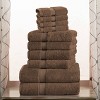 Luxury Cotton Heavyweight Ultra-Plush 10 Piece Towel Set by Blue Nile Mills - 2 of 4