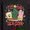 Men's - SpongeBob SquarePants - Tis The Season Long Sleeve Graphic T-Shirt - 2 of 4