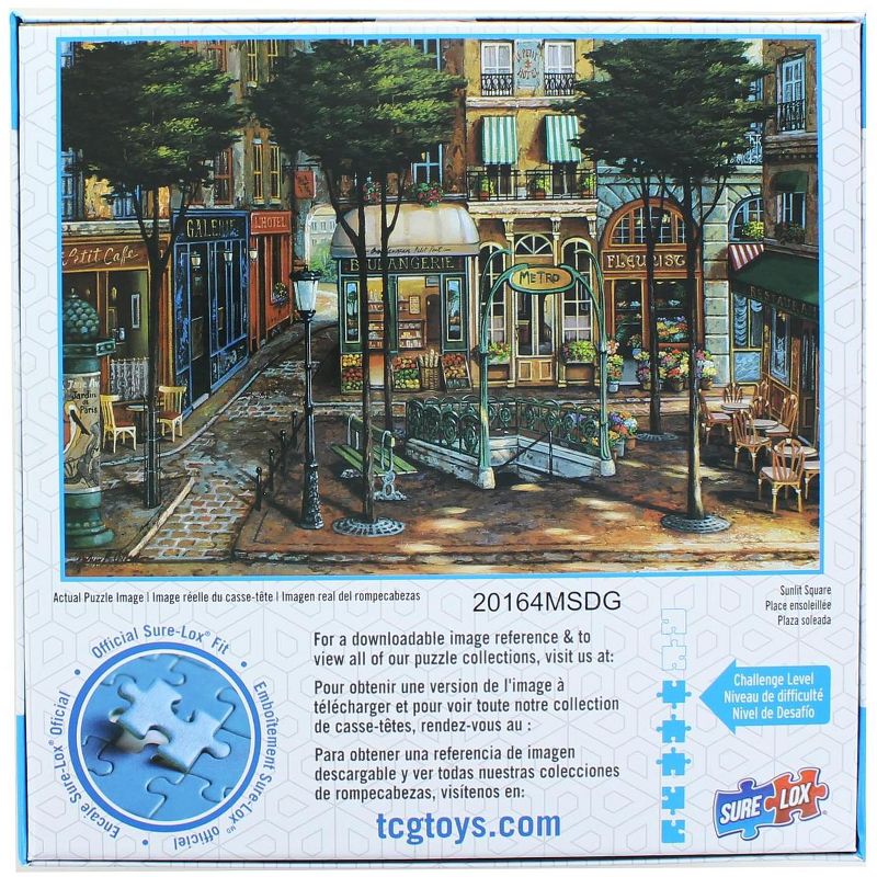 The Canadian Group Romantic Holiday 1000 Piece Jigsaw Puzzle | Sunlit Square, 2 of 7