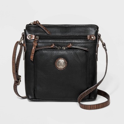 oilcloth cross body bag