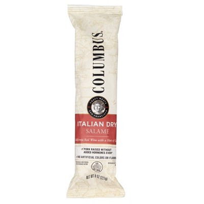 Columbus Italian Dry Salame Deli Meats - 8oz