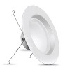 Feit Electric White 5-6 in. W Aluminum LED Dimmable Recessed Downlight 14.3 W - 2 of 4