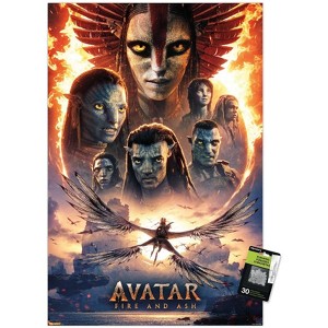 Trends International Avatar: Fire and Ash (2025) - One Sheet Unframed Wall Poster Prints - 1 of 4
