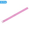 Unique Bargains Polyester Clothes Storage Elastic Band with Buttonhole for Drawer Blanket 20 Pcs - 3 of 3