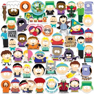 South Park Character Variety Vinyl Large Deluxe Stickers Variety Pack - Set of 100 - 1 of 4