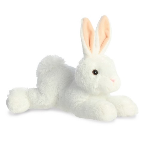 white rabbit stuffed animal