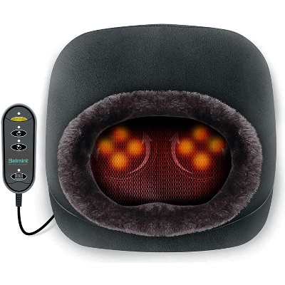 Belmint Shiatsu Heated Foot and Back Massager with 8 Deep Kneading Massaging Nodes