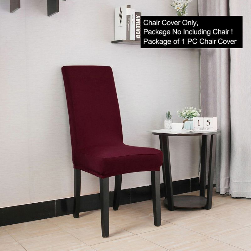 PiccoCasa High Elasticity Stretch Bar Dining Chair Slipcover 1 Pc, 2 of 5