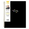Blue Sky Brook Gossen Planner Clear PET 8.5"x11" Weekly/Monthly Wirebound (12 Month) Solid Black Blue Font July 2025 to June 2026 - 3 of 4