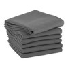 Design Imports Gray Flat Woven Dishtowels Set/6 - 2 of 4