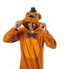 Five Nights At Freddy’s Freddy Fazbear Adult Hooded Union Suit - 2 of 4