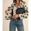Women's Daisy Quilted faux-shearling Jacket - MABLE - 2 of 4