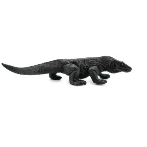 Collectible Wildlife Gifts | Komodo Dragon, Black, Lizard,  Rubber Reptile, Hand Painted, Realistic,  Toys,  Gift,    5 Inches.    F3636 B209 - 1 of 4