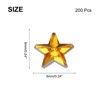 Unique Bargains Craft Embellishments Flat Back Jewelry Making Acrylic Star Rhinestone 200 Pcs - 2 of 4