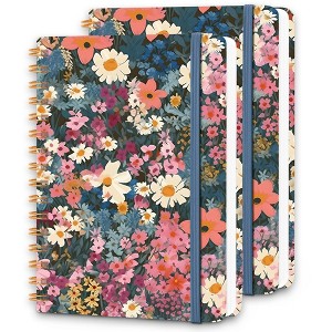 Belatt Lined Spiral Journal Notebook, A5 College Ruled Notebook for Journaling, Note-Taking, and Daily Planning, Durable Hardcover with Elegant Design - 1 of 4