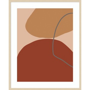 Amanti Art Subtile by Yopie Studio Wood Framed Wall Art Print - 1 of 4