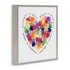 Stupell Industries Strength In Unity Handprint Heart, 12" x 12" - 3 of 4