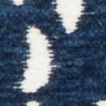 navy blue/ivory