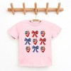 The Juniper Shop Coquette Bows And USA Strawberries Youth Short Sleeve Tee - 2 of 4