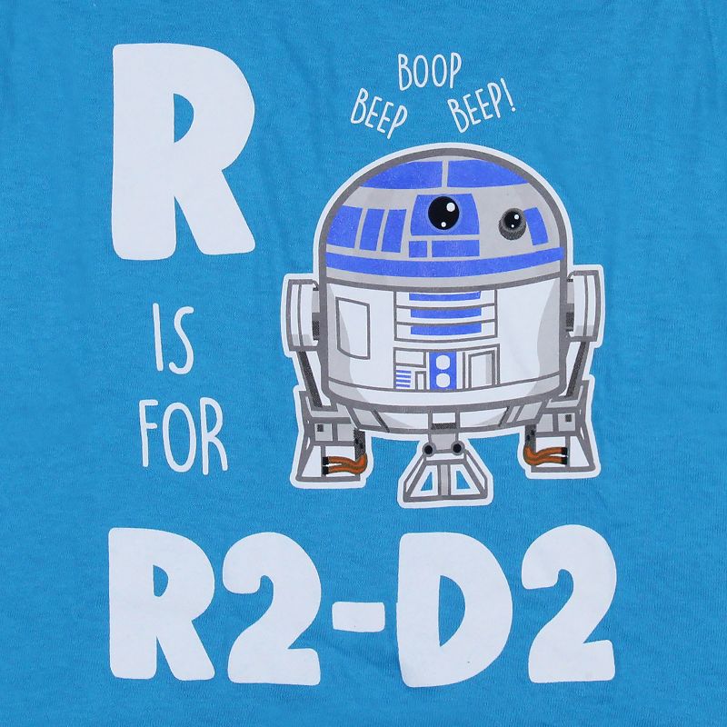 Star Wars "R Is For R2-D2" Little Boys T-Shirt Kids, 2 of 4