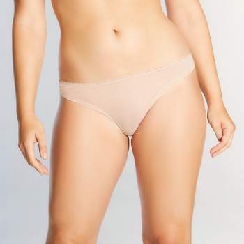 Ongossamer Women's Solid Mesh Hip-g Thong In Black, Size Medium/large :  Target