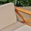 Infurnic Patio Seating Sets Modern Outdoor Furniture Set Featuring Unique Design,Perfect for Gardens, Living Spaces, Beige, 81.5"*53.5"*24" - 3 of 4