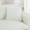 Spassway Corduroy Lounge Chair, 33"H x 46.5"W, Perfect for Living Rooms, Bedrooms Reading Books, Gray/Beige/Blue/Brown/Pink Available - 3 of 4