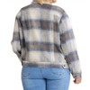 Women's Brushed Twill Cropped Shacket -plus - umgee - 3 of 4