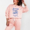 Simply Sage Market Sardines Social Club Lightweight Garment Dyed Sweatshirt - 2 of 4