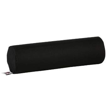 Kingnex Adjustable Bolster Roll Pillow Under Knees to Relief Lower Back  Pain or Between Legs for Side Sleepers Shredded Memory Foam Cylinder 32x8