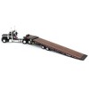 First Gear DCP 1/64 Black Peterbilt 389 Day Cab Landoll 440B Traveling Axle Trailer 60-1980 - 4 of 4