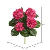 Vickerman Artificial Polyester Hydrangea Bush - 2 of 3