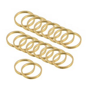 Unique Bargains DIY Crafts Copper Durable Anti-rust Beading Hoop Earrings 60 Pcs - 1 of 4