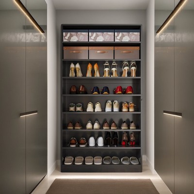 Hommoo 70.8'' Tall Freestanding Shoe Rack