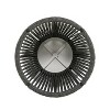 JTH Outdoor Oahu 18" Round Patio Accent Table, Moon Gray All-Weather Rope - 3 of 4