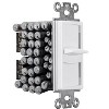 Monoprice 120-Watt Slider Resistance Speaker Volume Control, 12-Position Switch, 36dB Attenuation, Solderless Speaker Terminals - 3 of 4