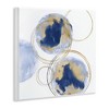 Stupell Industries Golden Rings and Circles Abstraction Wall Plaque Art - 2 of 4