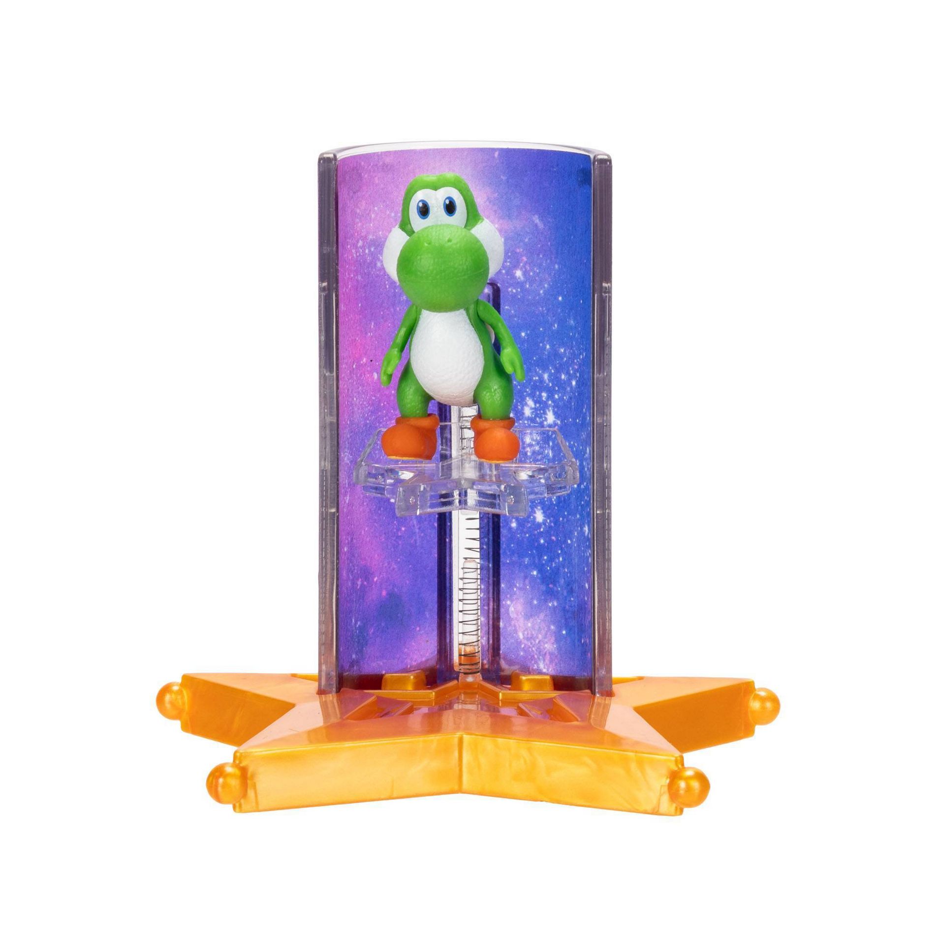 The Super Mario Galaxy Movie – 1.5” Mini Figure with Star Launcher Accessory – Yoshi