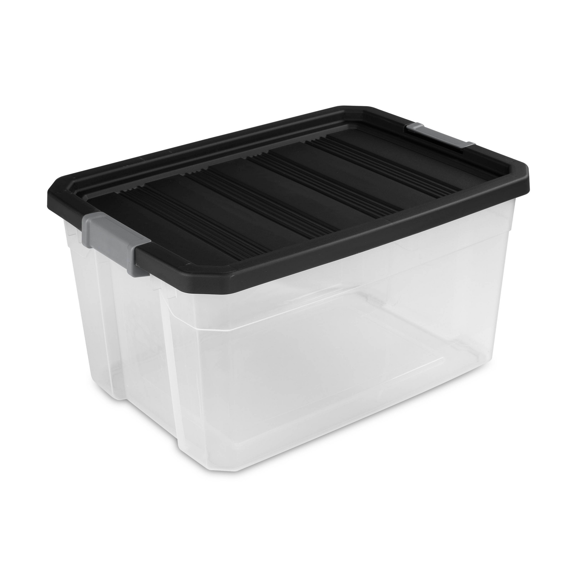 76qt Heavy Duty Latching Clear Storage Box - Brightroom™