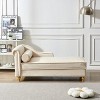 NicBex Mid-Century Velvet Thicken Cushion Chaise Lounge Chair with Storage,Comfy Upholstered Accent Chair for Bedroom,Living Room,Office - 4 of 4