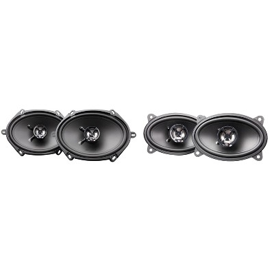 MB Quart Discus DK2-168 6x8 Inch Coax Speakers with DK2-146 4x6 Inch Coax Speakers
