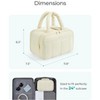 Travel Toiletry Bag, Puffy Large Toiletry Bag for Women, Lightweight Cosmetic Makeup Bag Organizer - 2 of 4