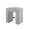 NicBex 24" Inverted U-Shaped Boucle Counter and Bar Stools,Modern Chic Stools for Living Room,Dining Chairs with Footrest,Set of 2 - 4 of 4
