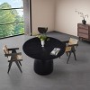 47 Inch Dining Tables Round, Dining Tables Modern For 4-6 People, Dining Tables Round Wood, Dining Tables Mid Century Modern-Cuddlewood - 2 of 4