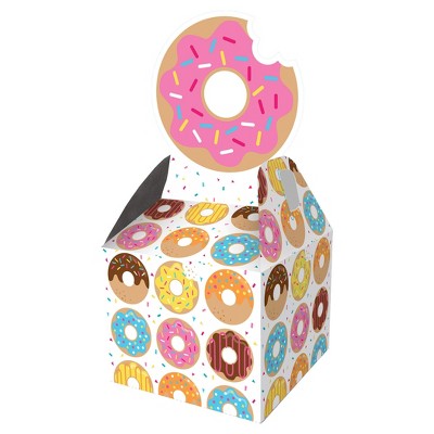 8ct Donut Time Favor Boxes