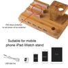 Trexonic Bamboo Apple Watch and Iphone Charging Stand - 2 of 4